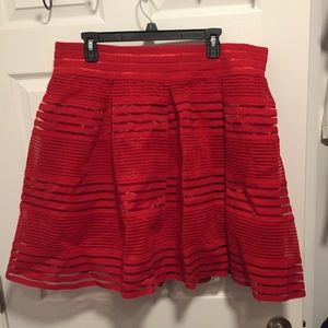 Red skirt torrid (FINAL PRICE)
